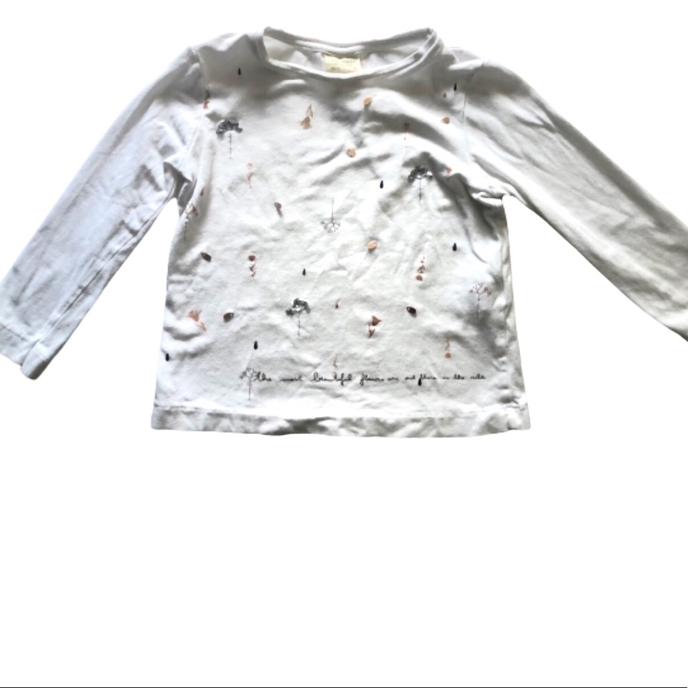 Zara Girls Long Sleeve Shirt